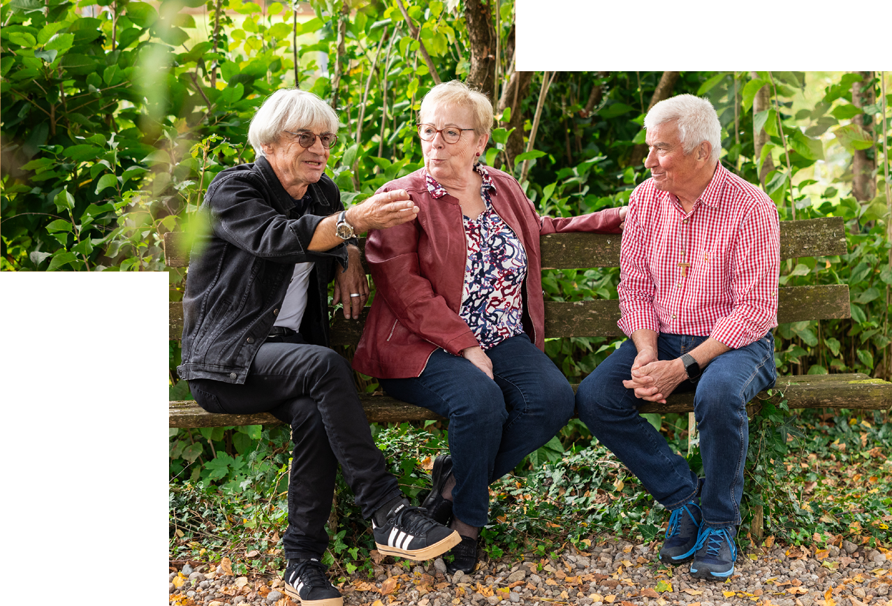 Youth group outdoors